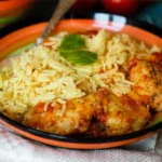 Oven-Baked Chicken and Rice